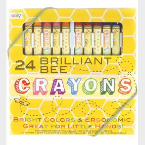 Ooly Farvekridt - Brilliant Bee - 24 stk