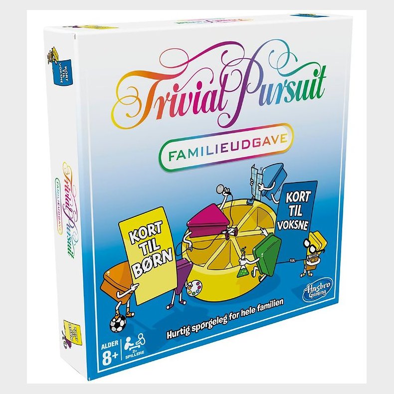 Hasbro Brtspil - Trivial Pursuit Familieudgave