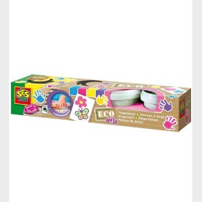 SES Creative Fingermaling - 4x120 ml - Pastelfarver