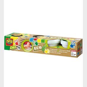 SES Creative Fingermaling - 4x120 ml - Lyse Farver