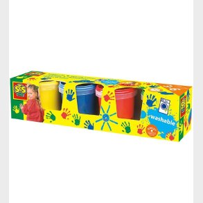 SES Creative Fingermaling - 4 x 145 ml