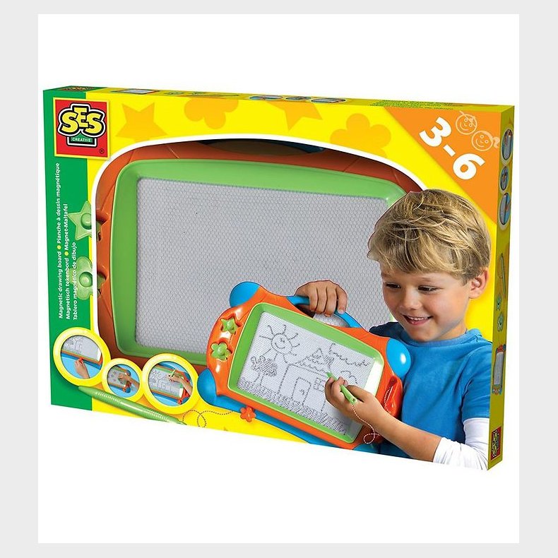 SES Creative Magnetisk Tegnetavle