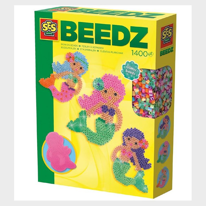 SES Creative Strygeperlest - 1400 stk - Havfrue