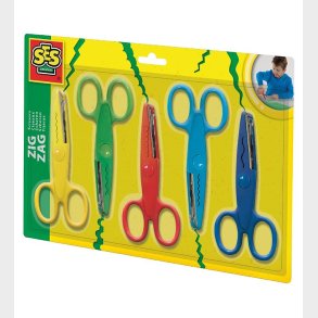 SES Creative Saksest - 5 stk - Zig Zag