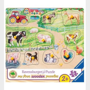 Ravensburger Tr Puslespil - My First - Bondegrd