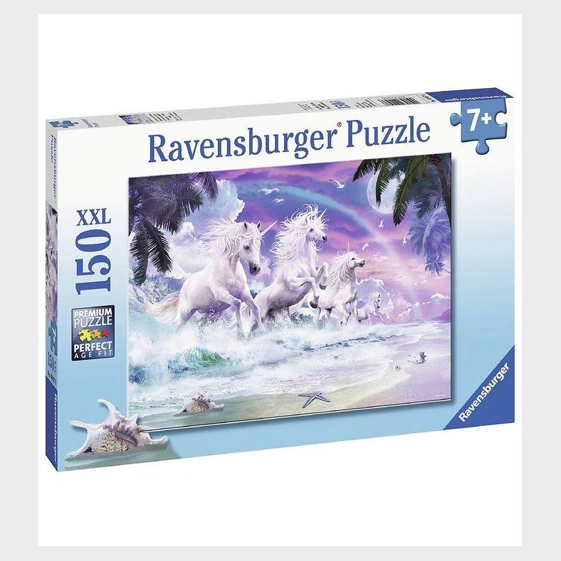 Ravensburger Puslespil - 150 Brikker - Enhjrninger