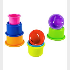 Lamaze Stablekopper - 8 stk - Multifarvet