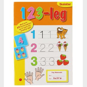 Forlaget Bolden Aktivitetsbog - 123-Leg - Dansk