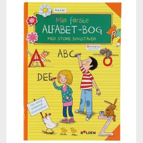 Forlaget Bolden Aktivitetsbog - Min Frste Alfabet-Bog - Dansk