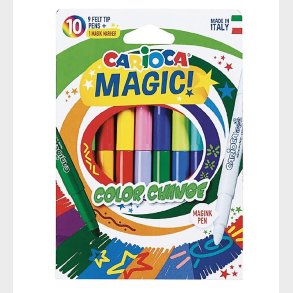 Carioca Magiske Tuscher - 10 stk - Multifarvet