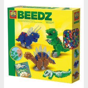 SES Creative Beedz Perlest - 1800 stk - Dinosaurer