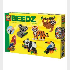 SES Creative Beedz Perlest - 2400 stk - Junglen