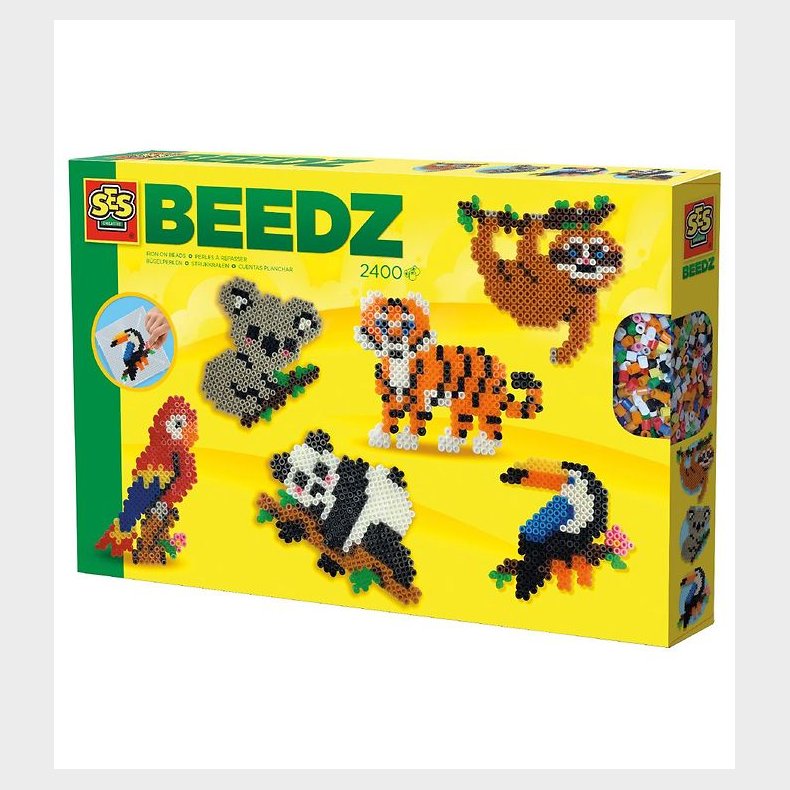 SES Creative Beedz Perlest - 2400 stk - Junglen