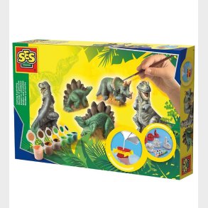 SES Creative Stb Og Mal - Dinosaurer