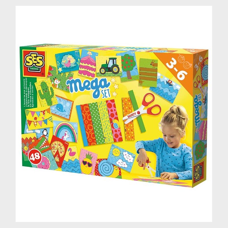 SES Creative Klippest - Mega Pakke