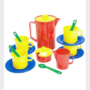 Dantoy Kaffestel - My Little Kitchen - 17 dele