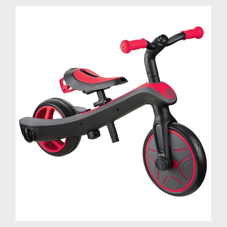 Globber Lbecykel - Trike Explorer - 2-i-1 - Red