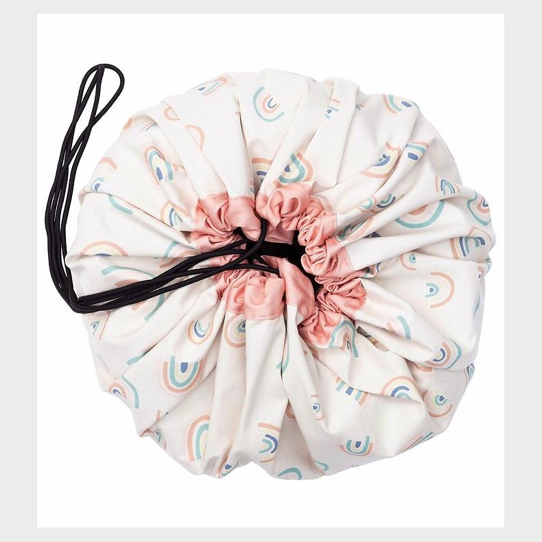 Play&Go Legetjstppe - 140 cm - Rainbow