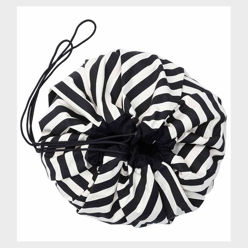 Play&Go Legetjstppe - 140 cm - Stripes Black