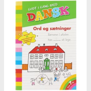 Forlaget Bolden Aktivitetsbog - Godt I Gang Med Dansk - Ord Og S