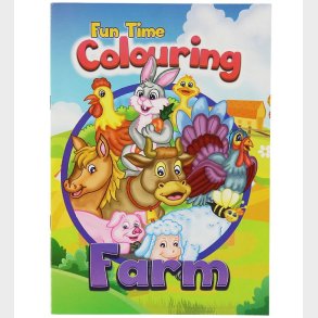 Malebog - Fun Time Colouring Farm - 16 Sider