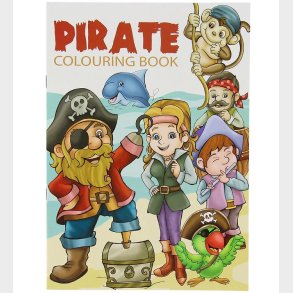 Malebog - Pirate Colouring Book - 16 Sider