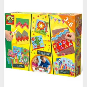 SES Creative - Jeg lrer at klippe, lgge mosaik og perforere