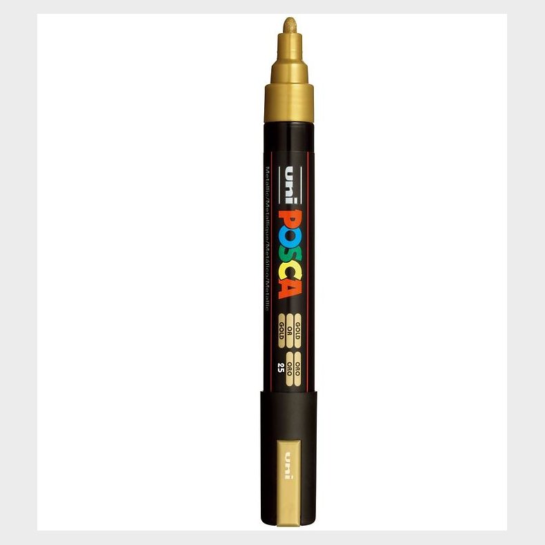 Posca Tusch - PC-5M - Metallisk Guld