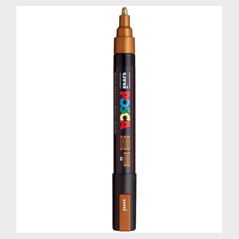 Posca Tusch - PC-5M - Metallisk Bronze