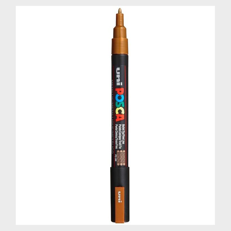 Posca Tusch - PC-3M - Metallisk Bronze