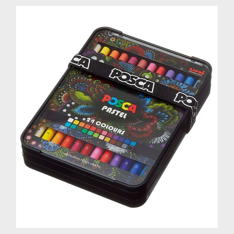 Posca Fedtfarver - 24 stk. - Multifarvet