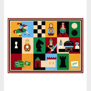Djeco Spilkuffert - Skak & Dam