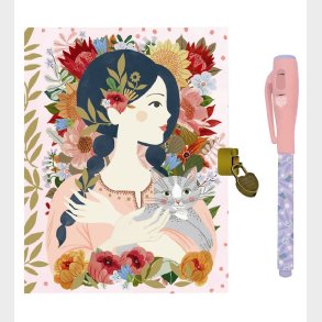 Djeco Dagbog m. Ls og Magisk Pen - Oana