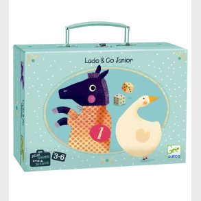 Djeco Spilkuffert - Ludo & Gsespil