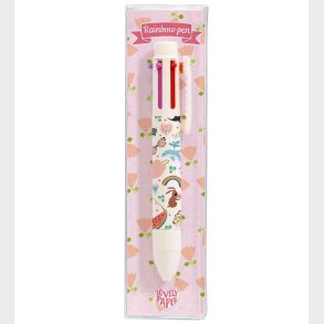 Djeco Kuglepen - Rainbow Pen - 6 Farver - Tinou le Joly Sénovill