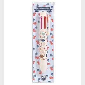 Djeco Kuglepen - Rainbow Pen - 6 Farver - Lucille Michieli