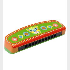 Djeco Mundharmonika - Tr - Multifarvet