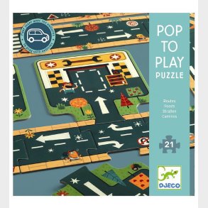 Djeco Bilbane - 21 brikker - Puslespil