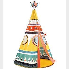 Djeco Tipi - 164x110 cm - Multifarvet