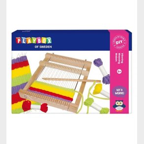 Playbox Kreativt St - Vveramme m. 4 Farver