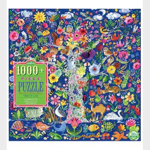 Eeboo Puslespil - 1000 Brikker - Livets Tr