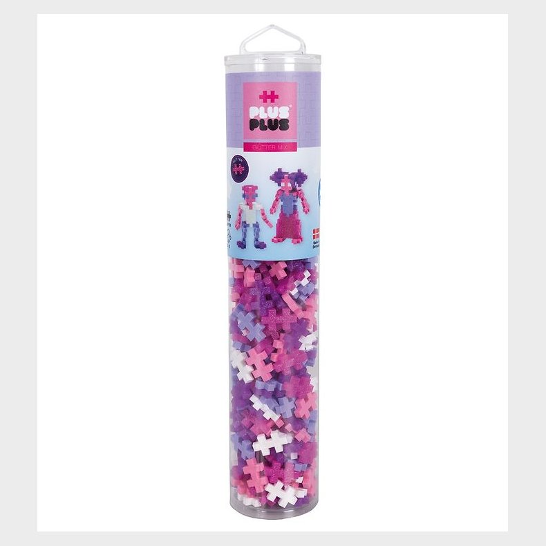 Plus-Plus Glitter - Tube - 240 Stk