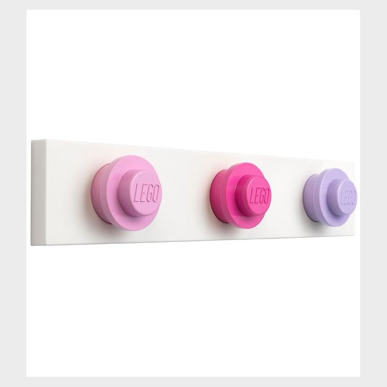 LEGO Storage Knagerkke - 33 cm - Lilla/Rosa