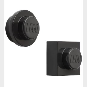 LEGO Storage Magneter - 2 stk - Sort