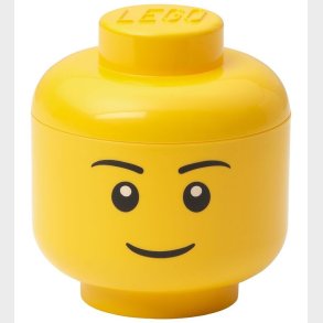 LEGO Storage Opbevaringsboks - Mini - Hoved - 10 cm - Dreng