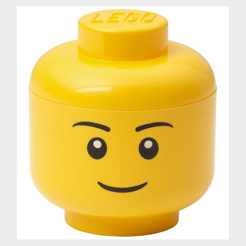 LEGO Storage Opbevaringsboks - Mini - Hoved - 10 cm - Dreng