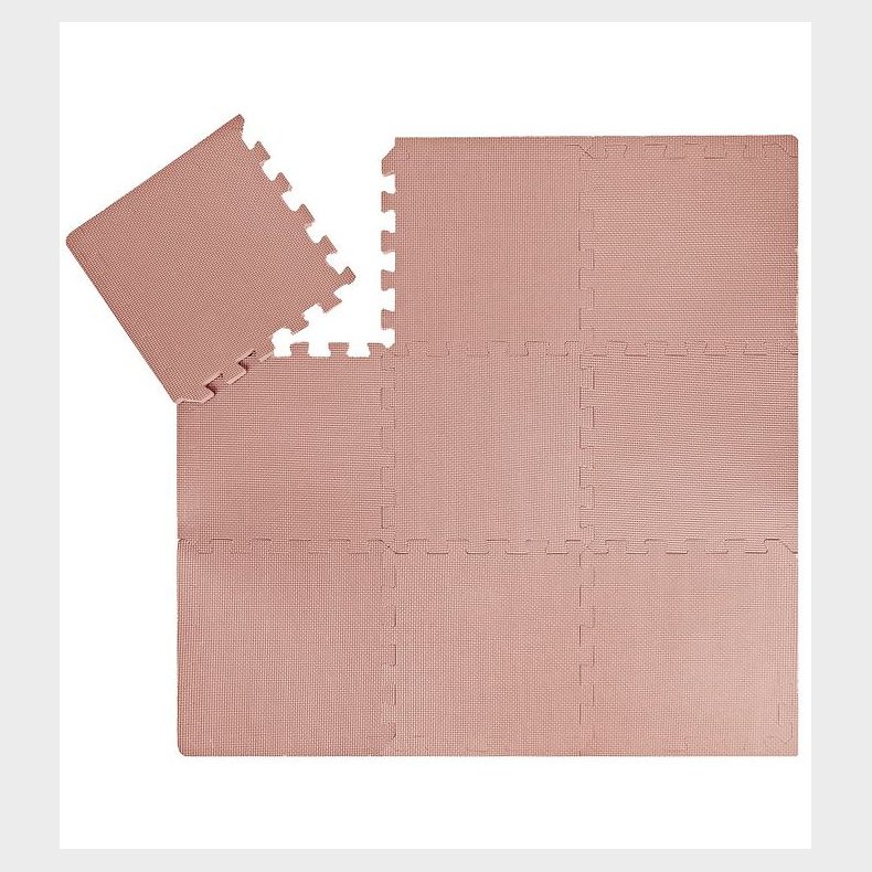 That's Mine Legegulv - 100x100 cm - Puslespil - Plum