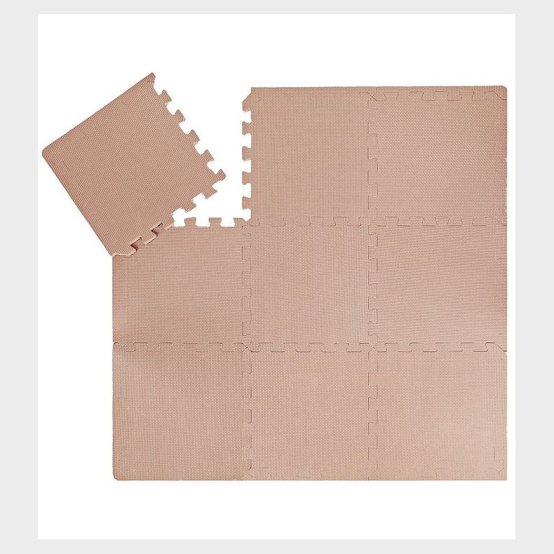 That's Mine Legegulv - 100x100 cm - Puslespil - Light Brown