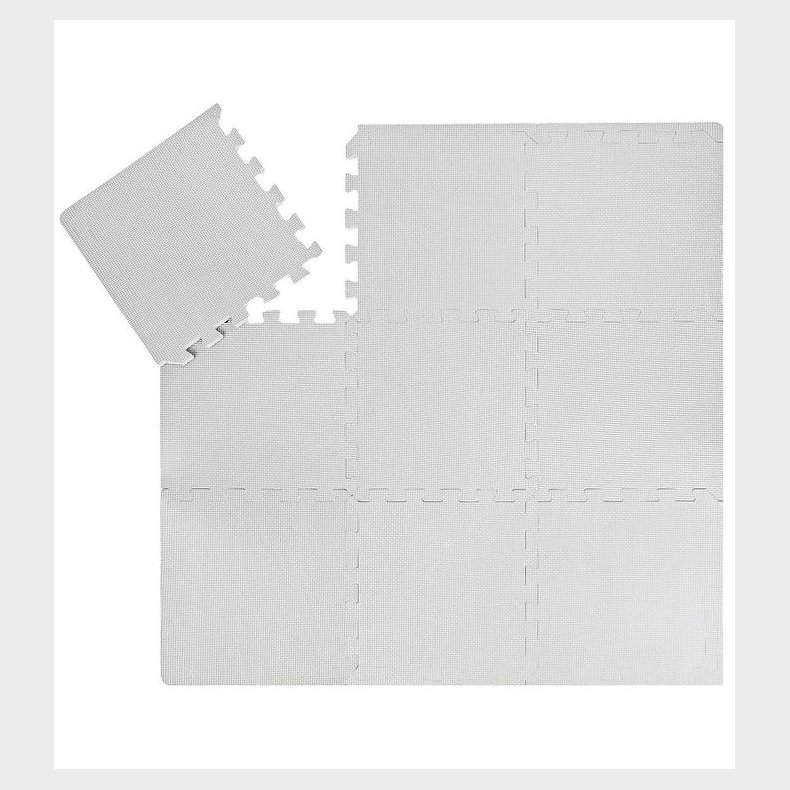 That's Mine Legegulv - 100x100 cm - Puslespil - Light Grey