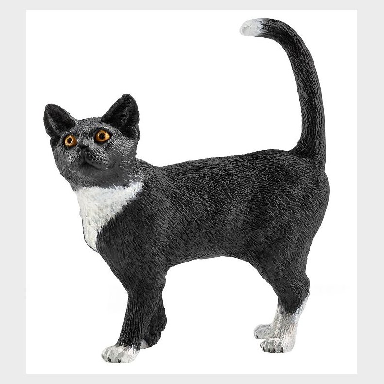 Schleich Dyr - Sort Kat - H: 6 cm 13770